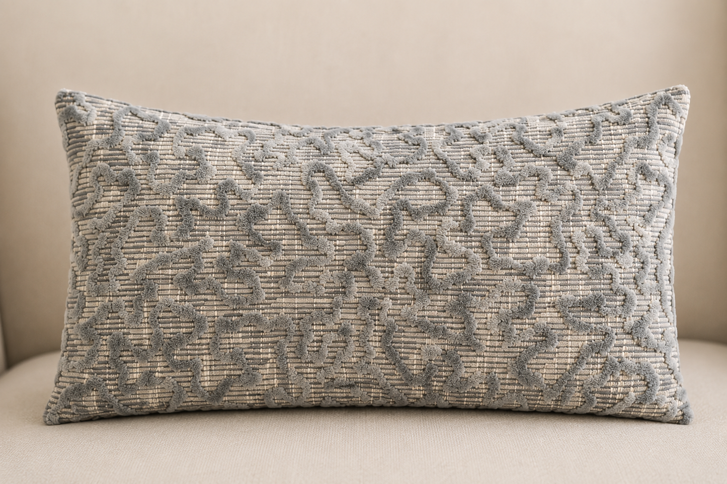 Schumacher Janis Velvet Pillow Cover | 12” × 21”