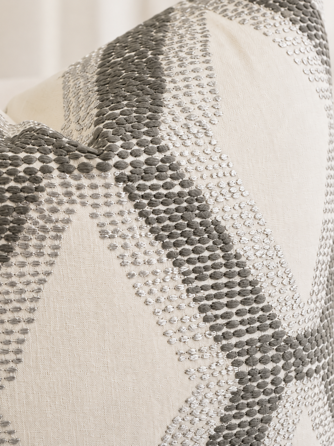 Kravet Couture Embroidered Pillow Covers (Set of 2)