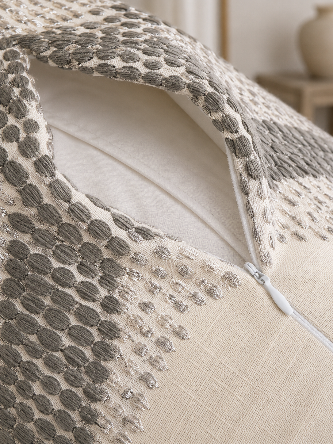 Kravet Couture Embroidered Pillow Covers (Set of 2)