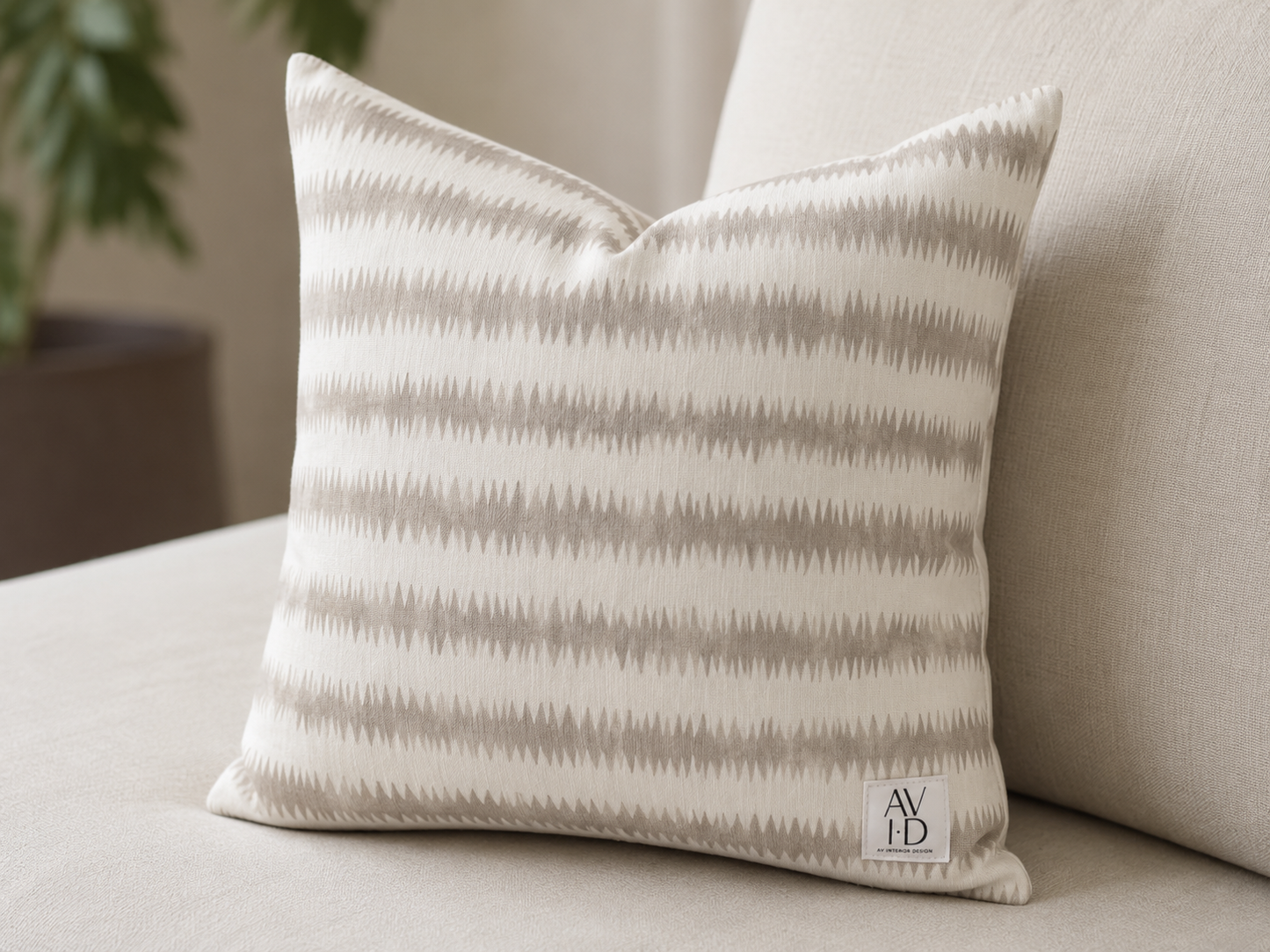 Schumacher Cardiogram Pillow Cover | 18"x18"