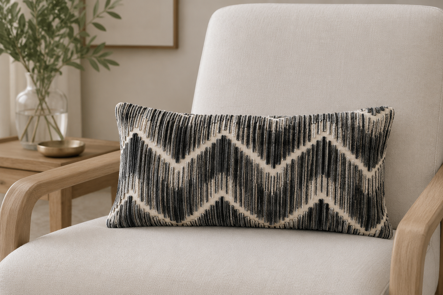 Kravet Couture Highs & Lows Pillow Cover | 12"x21"