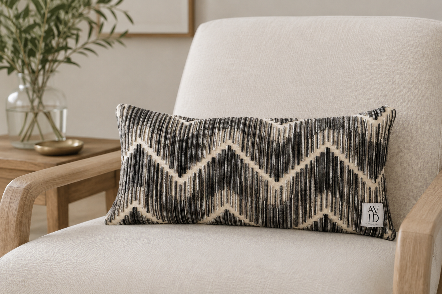 Kravet Couture Highs & Lows Pillow Cover | 12"x21"
