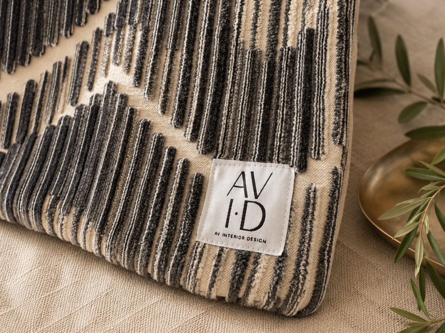 Kravet Couture Highs & Lows Pillow Cover | 12"x21"