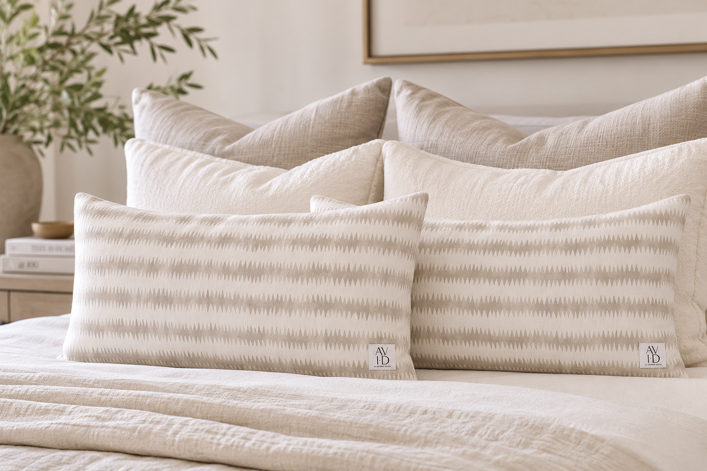 Schumacher Cardiogram Pillow Cover | 15"x26"