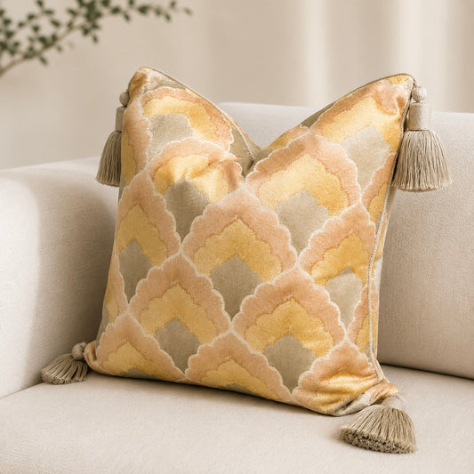 Weitzner Adelaide Citrus Pillow Cover | 22" × 22"